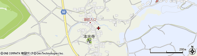 長野県上水内郡飯綱町平出328周辺の地図