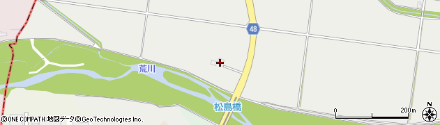 栃木県さくら市松島991周辺の地図