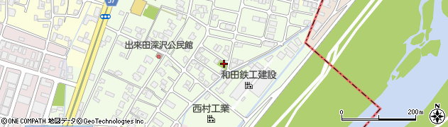 出来田公園周辺の地図
