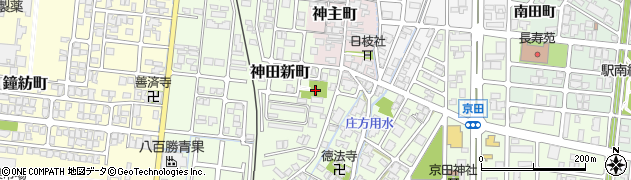 神田新町公園周辺の地図