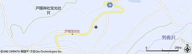 長野県長野市戸隠宝光社2380周辺の地図
