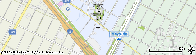 富山県射水市西高木67周辺の地図