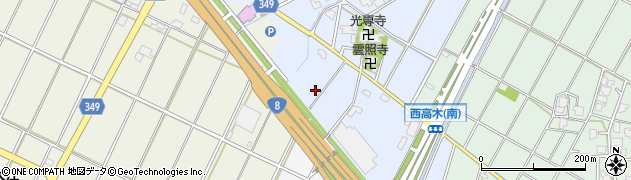 富山県射水市西高木83周辺の地図