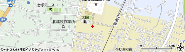 石川県かほく市七窪ヲ13周辺の地図