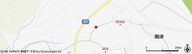石川県津幡町（河北郡）興津（ナ）周辺の地図