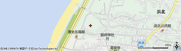 石川県かほく市浜北（ホ）周辺の地図