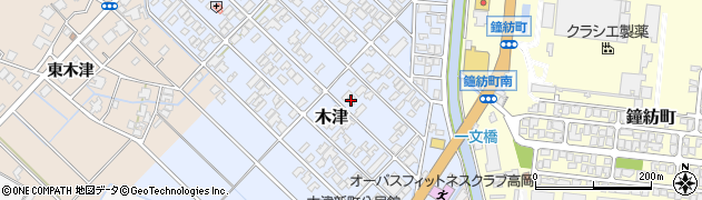 富山県高岡市木津1545周辺の地図