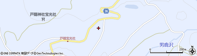 長野県長野市戸隠宝光社2376周辺の地図