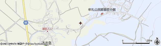 長野県上水内郡飯綱町平出388周辺の地図