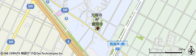 富山県射水市西高木107周辺の地図