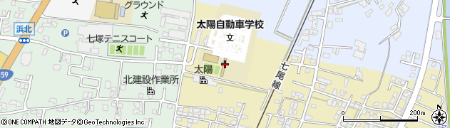 石川県かほく市七窪ヲ7周辺の地図