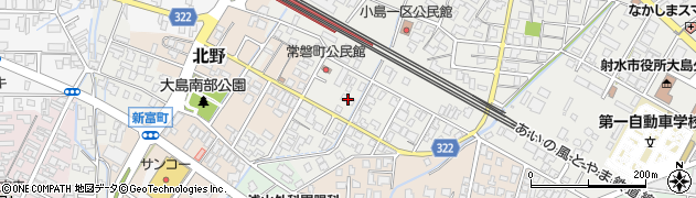 中田荘周辺の地図