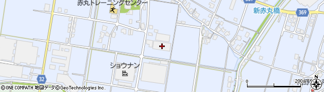 富山県高岡市福岡町赤丸628-1周辺の地図