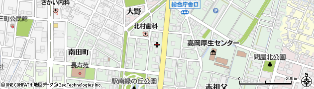 大ちゃんラーメン 赤祖父店周辺の地図