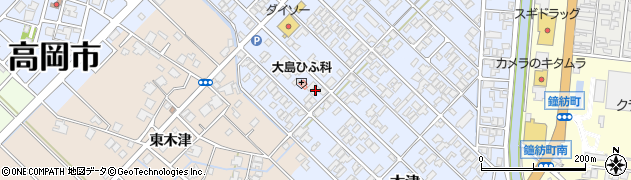 富山県高岡市木津1276周辺の地図