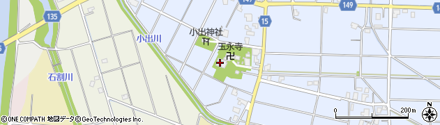 玉永寺周辺の地図