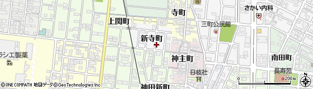 富山県高岡市新寺町周辺の地図