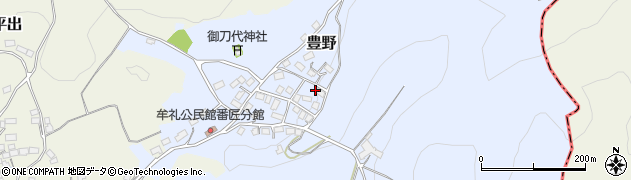 長野県上水内郡飯綱町豊野4371周辺の地図