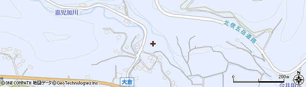 長野県長野市豊野町大倉周辺の地図