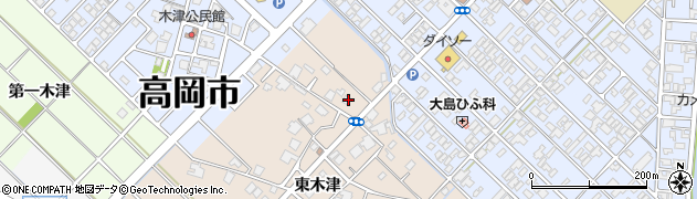 富山県高岡市木津879周辺の地図
