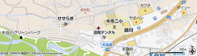栃木県日光市瀬尾548周辺の地図