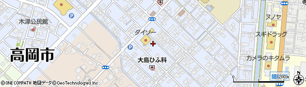 富山県高岡市木津1288周辺の地図