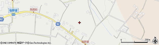 栃木県日光市塩野室町周辺の地図