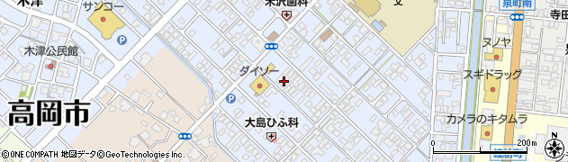 富山県高岡市木津1320周辺の地図