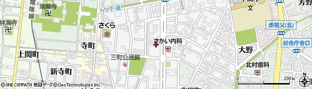 リオネットセンター高岡周辺の地図