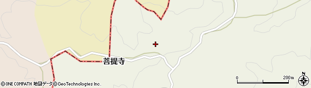 石川県津幡町（河北郡）菩提寺周辺の地図