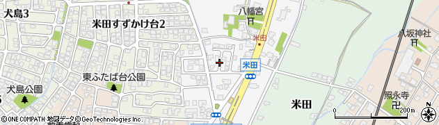 米田竹花台公園周辺の地図