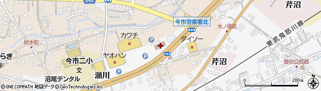 栃木県日光市今市1378周辺の地図