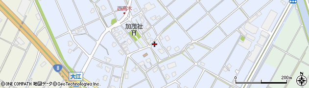 富山県射水市西高木577周辺の地図