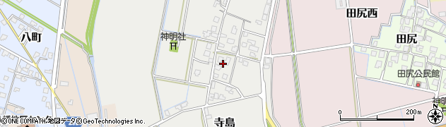 富山県富山市寺島周辺の地図