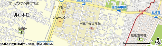 富山県高岡市蓮花寺152周辺の地図