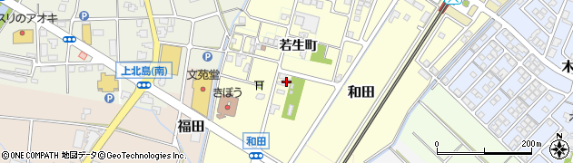 富山県高岡市和田1076周辺の地図