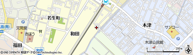 富山県高岡市和田2036周辺の地図