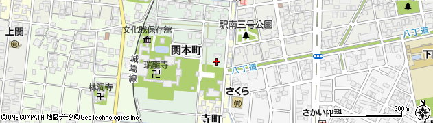 富山県高岡市関本町3周辺の地図