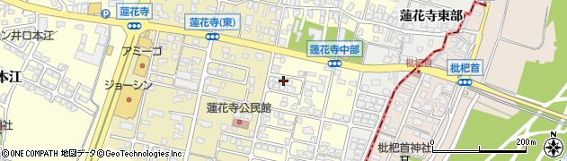 富山県高岡市蓮花寺95-11周辺の地図