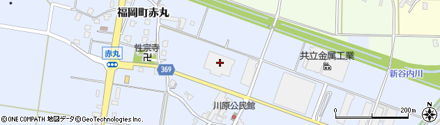 富山県高岡市福岡町赤丸420周辺の地図