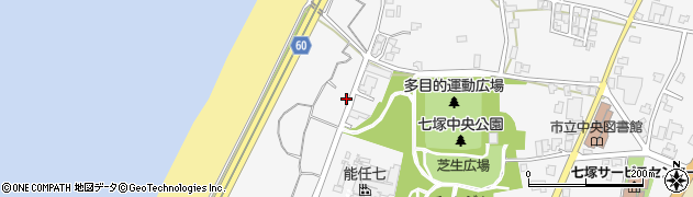 石川県かほく市遠塚（ニ）周辺の地図