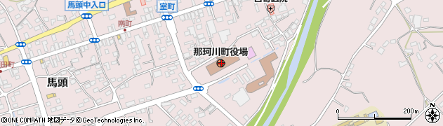 栃木県那須郡那珂川町周辺の地図
