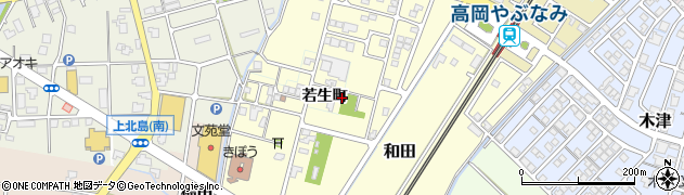富山県高岡市和田1084周辺の地図