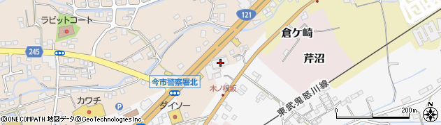 栃木県日光市瀬尾33周辺の地図