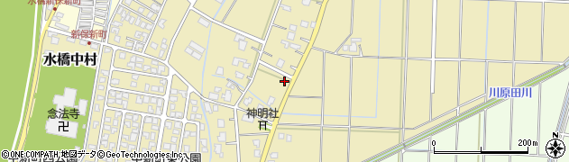 富山県富山市水橋中村周辺の地図