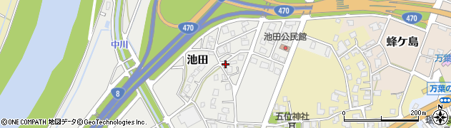 富山県高岡市池田63周辺の地図