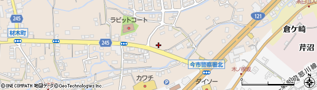 栃木県日光市瀬尾362周辺の地図