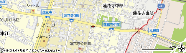 富山県高岡市蓮花寺93周辺の地図