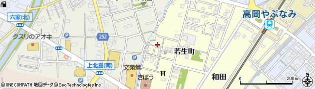 富山県高岡市和田1021周辺の地図