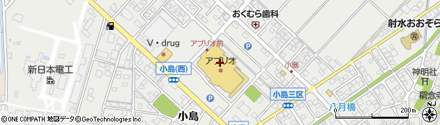 富山第一ドライ　大阪屋ショップアプリオ店周辺の地図